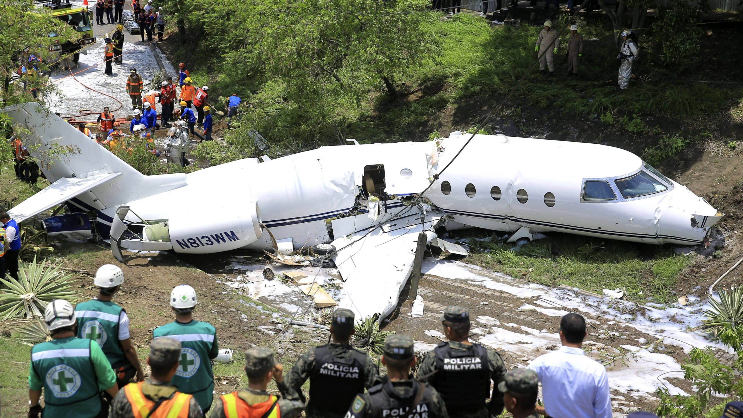 Падение авиакатастрофы